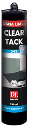 Montagelim Clear TACK 542, 290 ml transp.