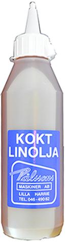 Kokt linolja 0,25 liter 