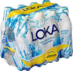 Loka citron PET 33 cl