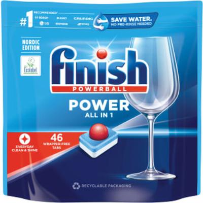 Diskmaskinstablett Power All-in-1 Finish 46 p