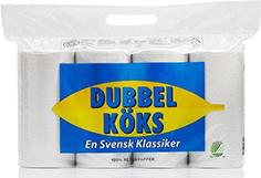 Hushållspapper dubbelt 4-pack