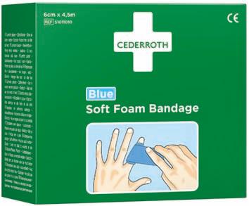 Foam Blue bandage Soft 6X4,5