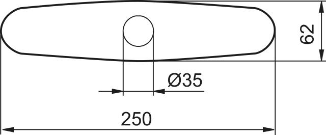 MA 701103 täckbricka 250x62 160 c/c