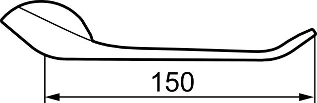 FMM 5850 spak för 9000E, 150 mm