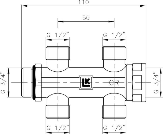 LK fördelare Uni 2+2 X R15