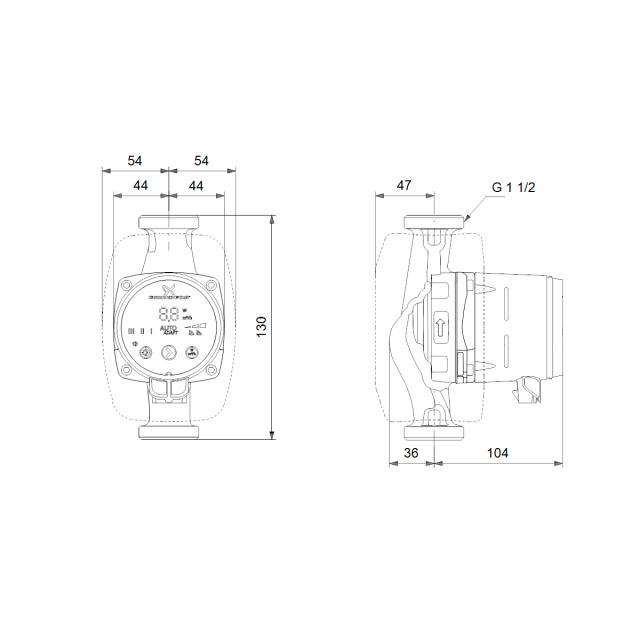 Grundfos Alpha2 25-40 130