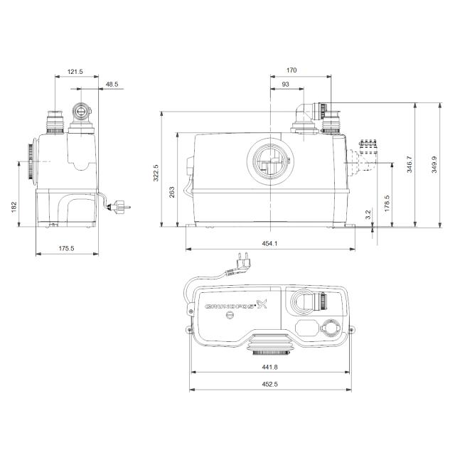 Grundfos Sololift 2 WC-1