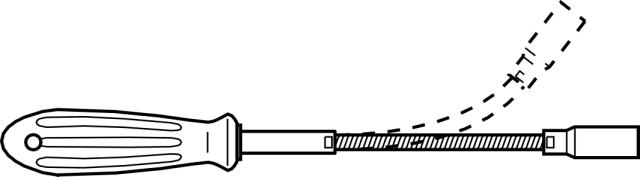 MA 891019 böjbar hylsnyckel