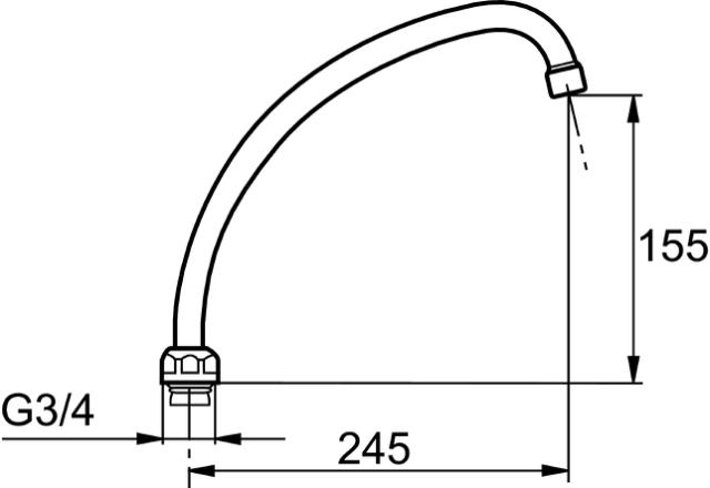 MA 708026.AE svänpip Mora Temp