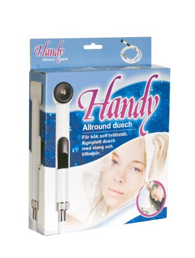 Handy duschanordning komplett, vit 